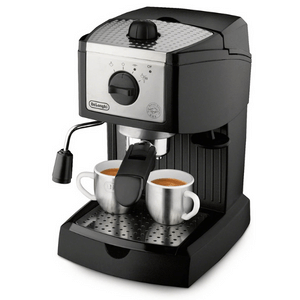 2. DeLonghi EC155 15 Bar Espresso maker-Makes great Espresso