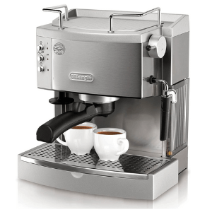 4. De'Longhi Espresso Maker with twin brewing cycle
