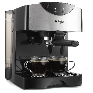 4. Mr. Coffee Automatic Dual Shot Espresso/Cappuccino System