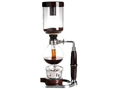 7. Boeng 5-Cup Tabletop Siphon Coffee Maker