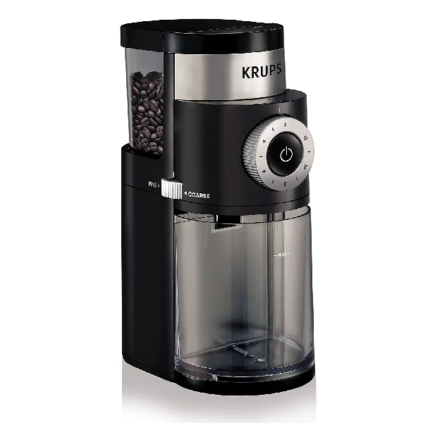 1. KRUPS GX5000 Burr Coffee Grinder