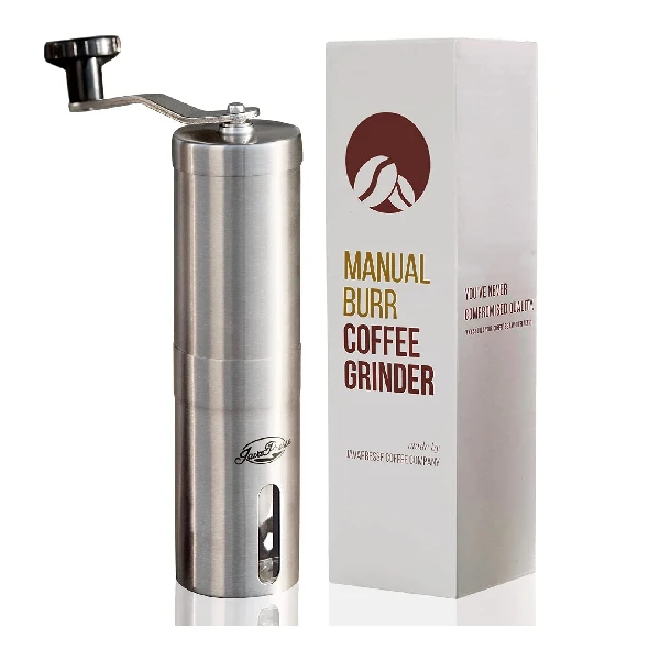 1. JavaPresse Manual Coffee Grinder