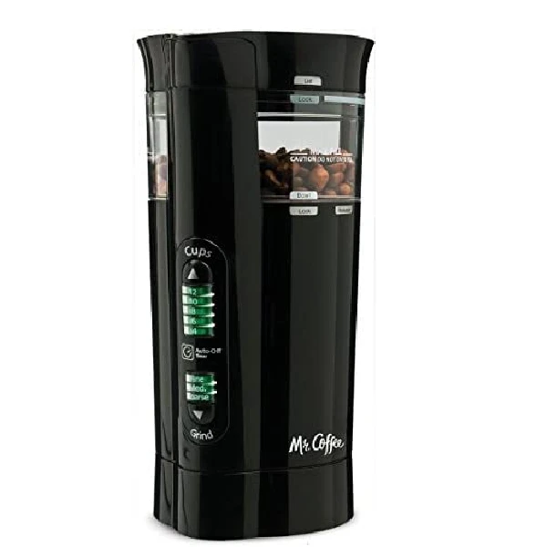 5. Mr. Coffee 12 Cup Electric Coffee Grinder