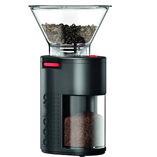7. Bodum 11750-01US Bistro Burr Coffee Grinder