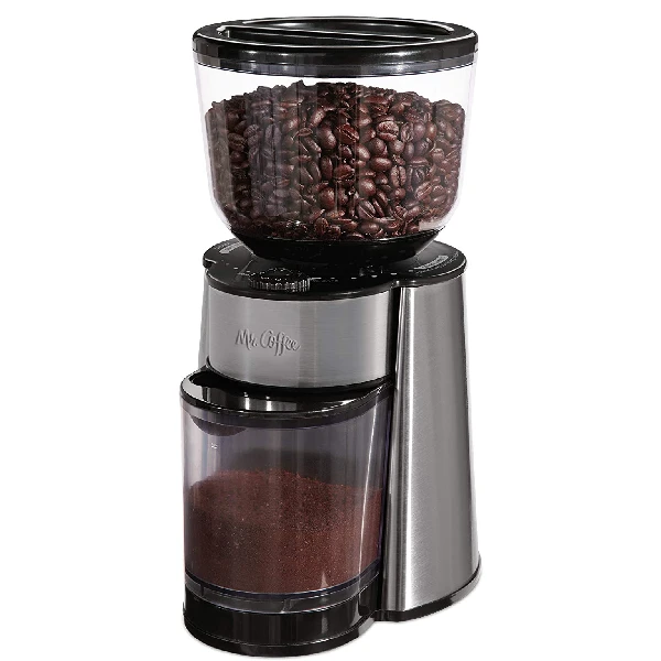 8. Mr. Coffee Automatic Burr Mill Coffee Grinder
