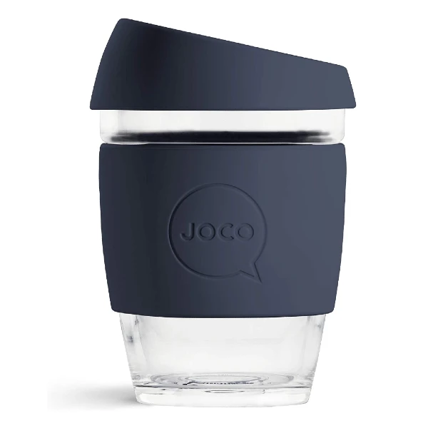 2. JOCO Glass Reusable Coffee Cup
